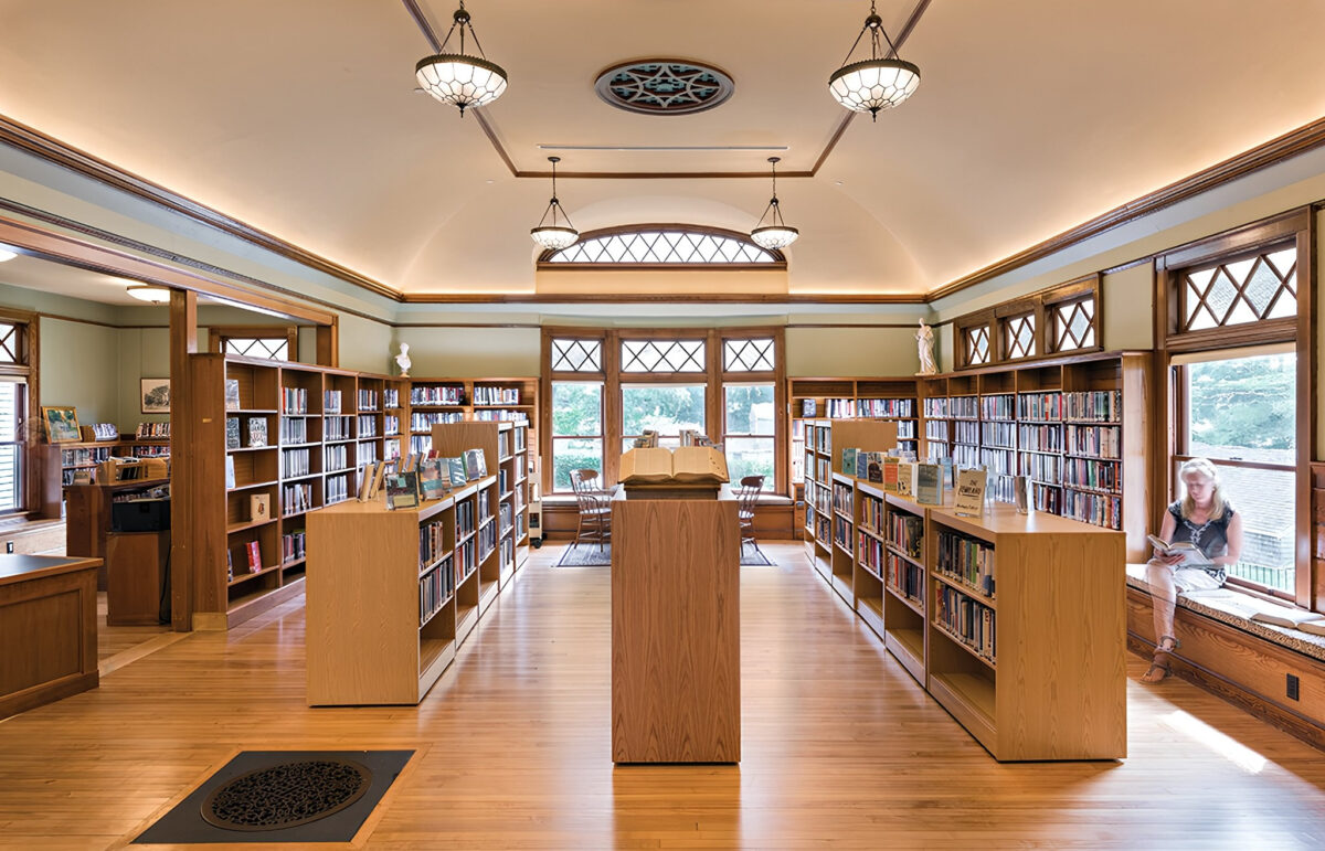 main-room-west-falmouth-library-cape-cod
