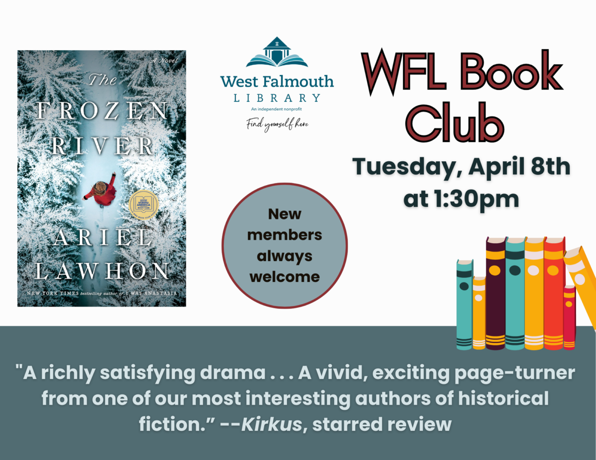 WFL Book Club April 2025 Flyer