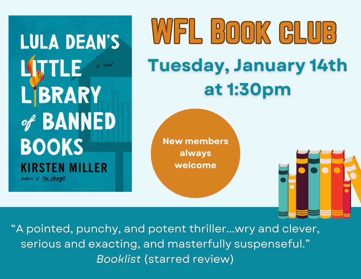 WFL Book Club January 2025 Flyer