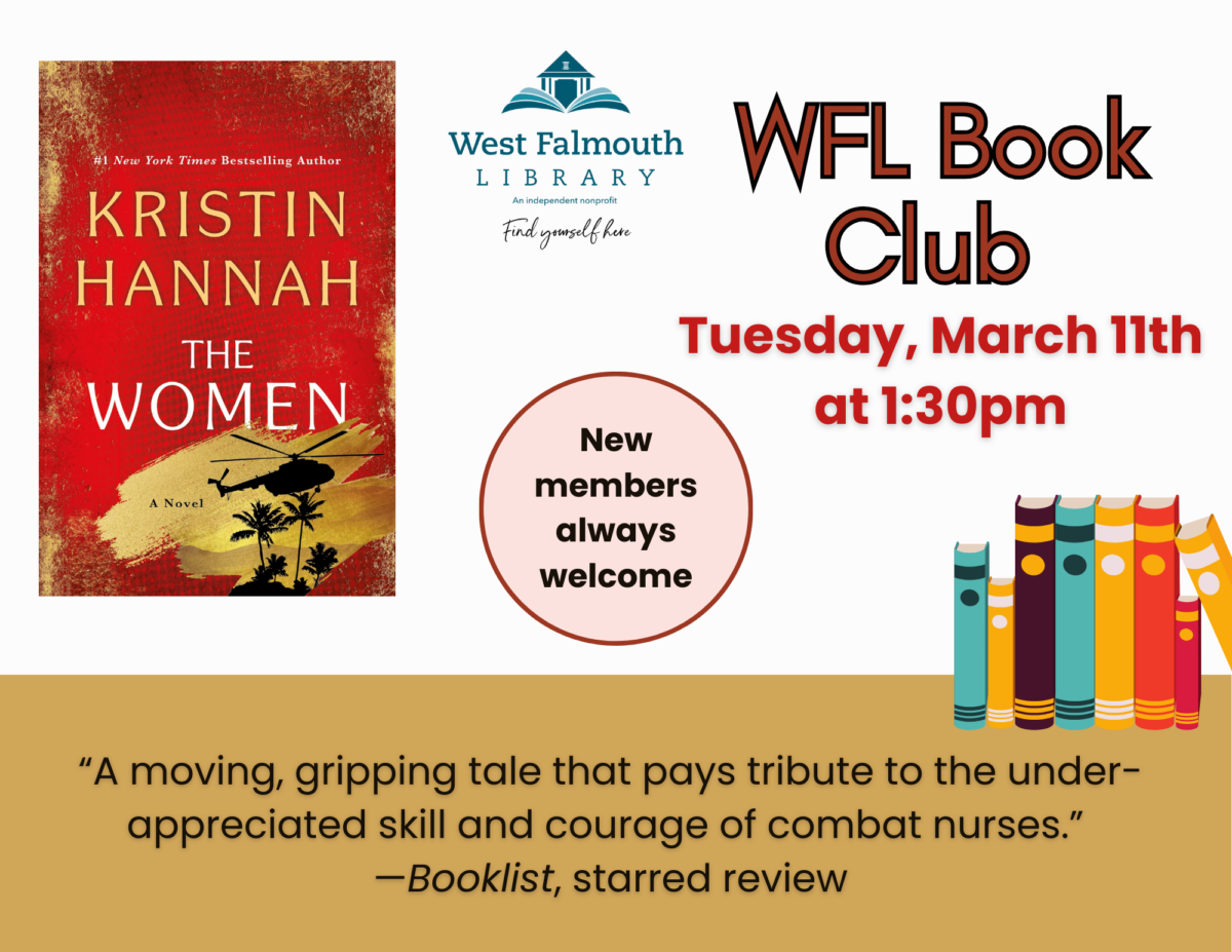 WFL Book Club March 2025 Flyer