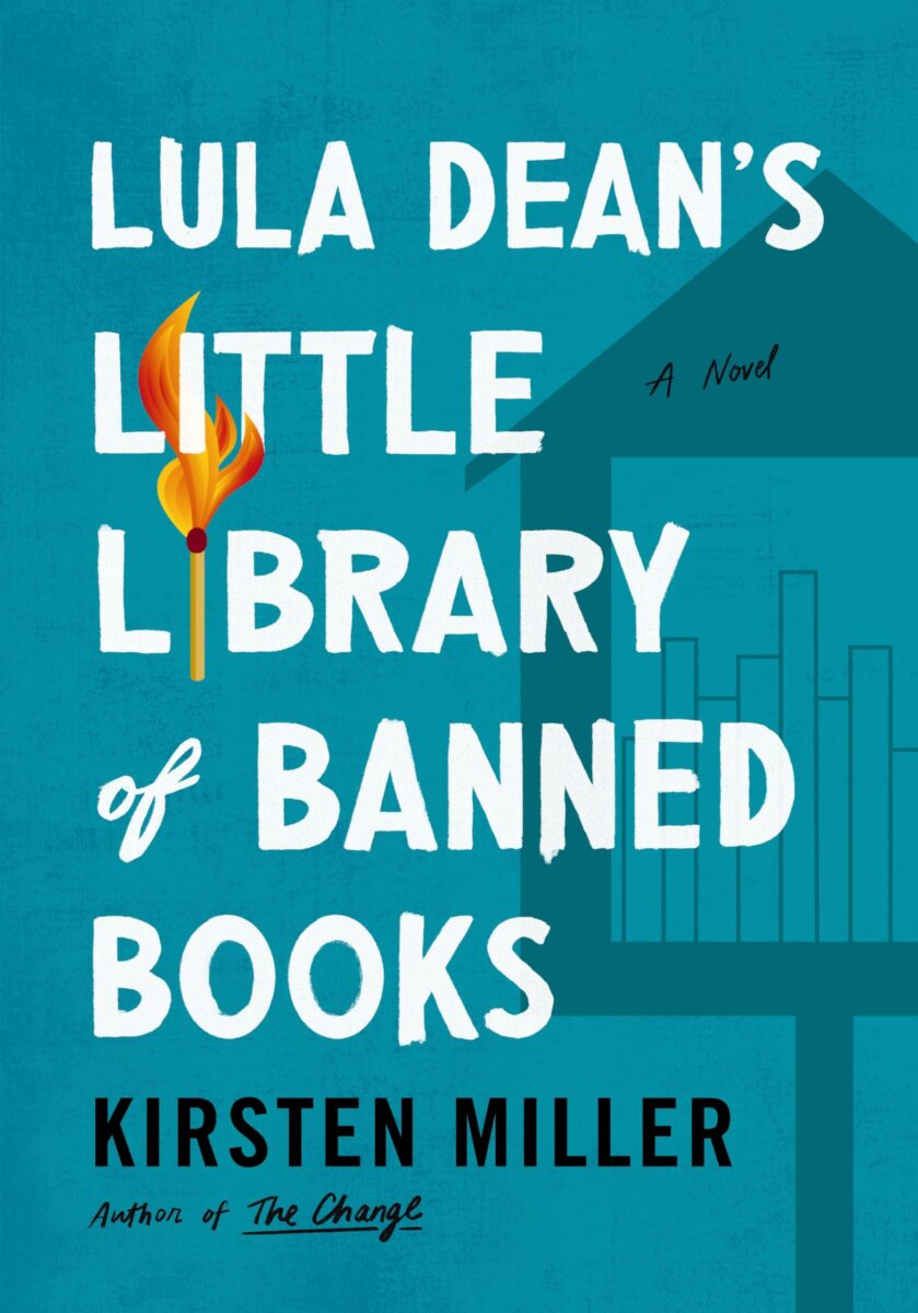 book cover for Lula Dean's Little Library of Banned Books by Kirsten Miller