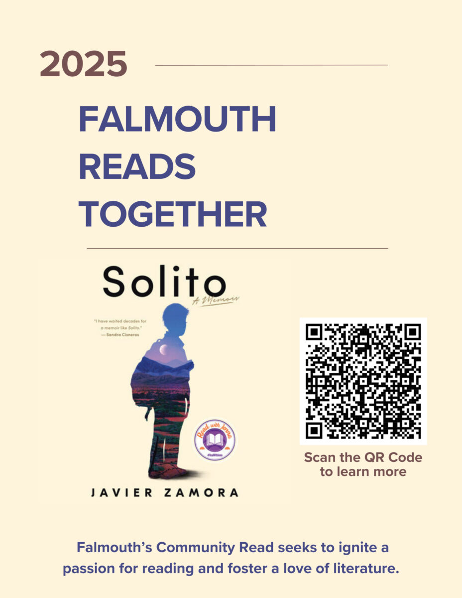 FALMOUTH READS TOGETHER 2025 flyer