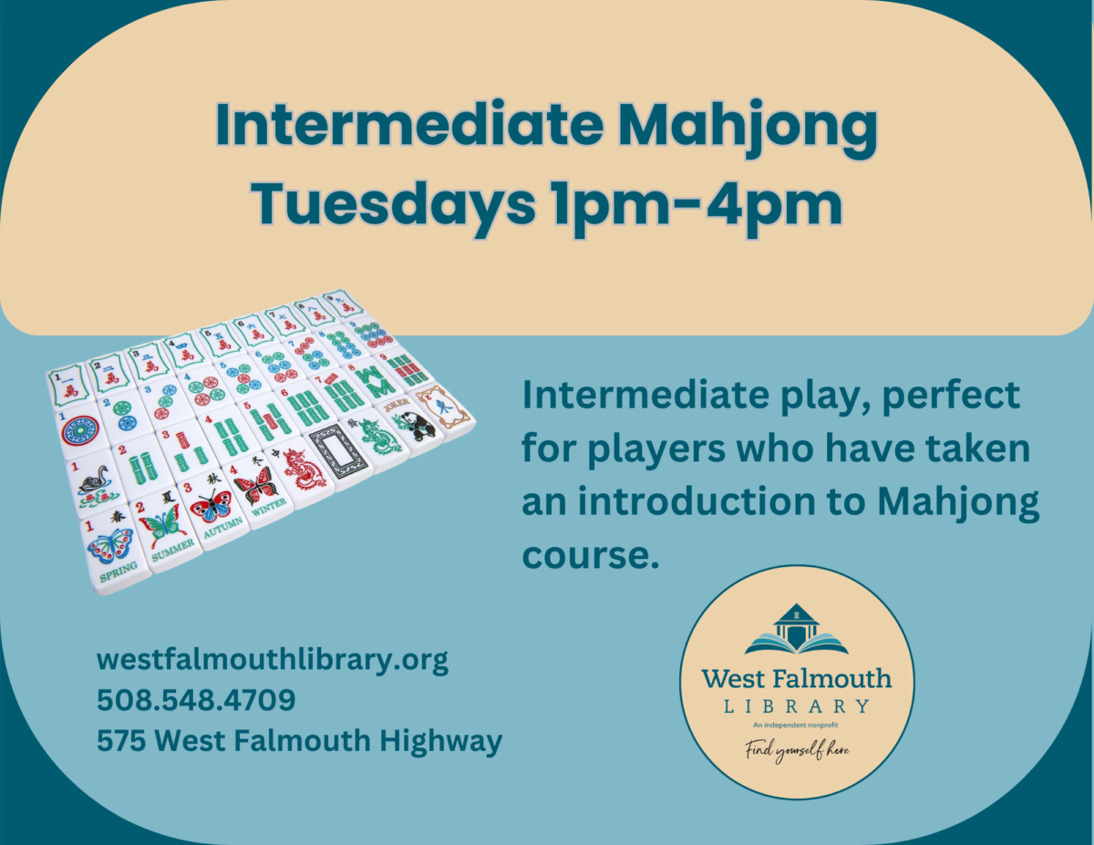 February 2025 Tuesday Mahjong Flyer