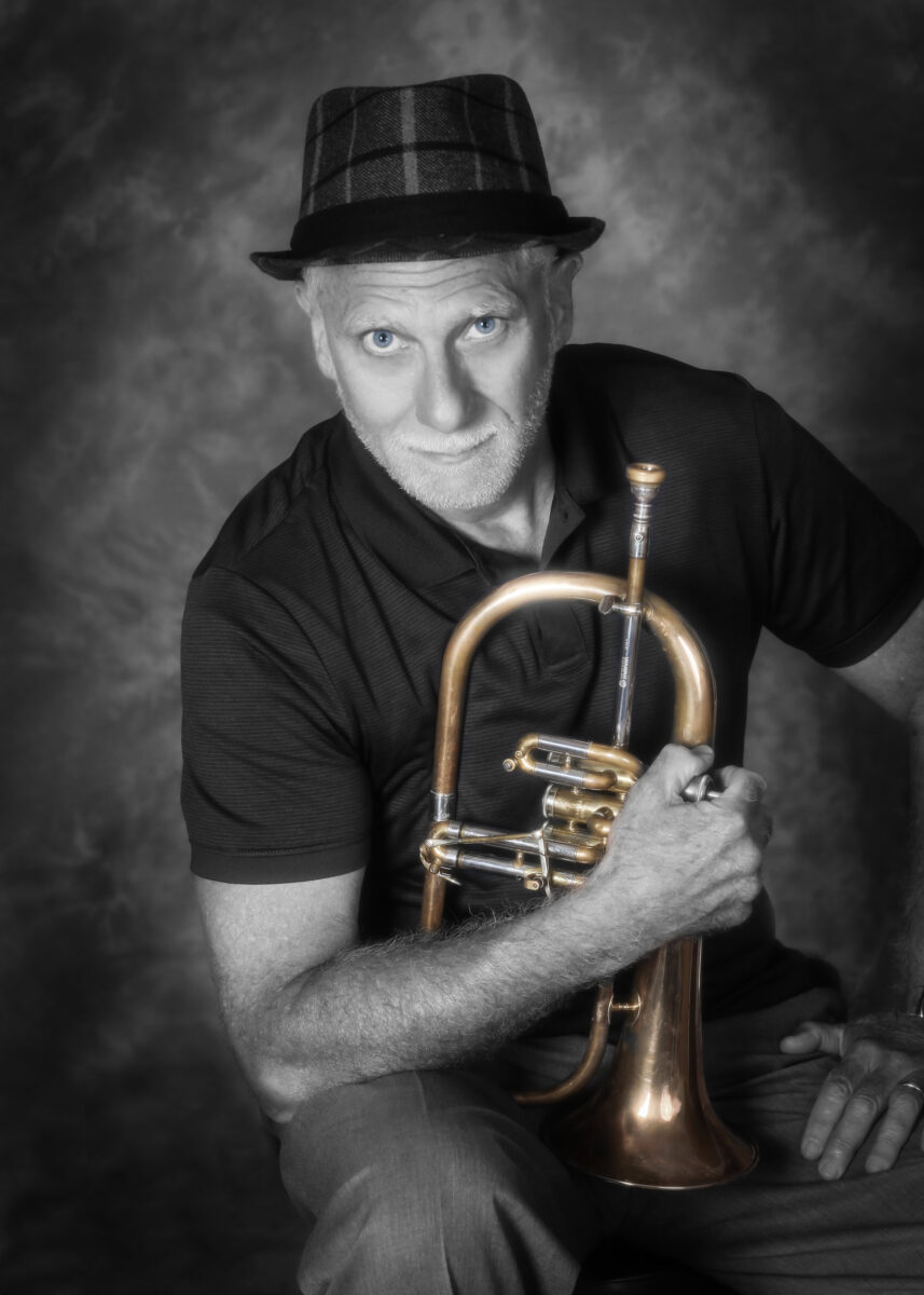 professional headshot of jazz musician Joe Mongelli