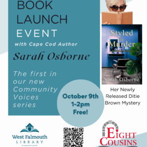 Fall 2025 Sarah Osborne Flier for West Falmouth Library