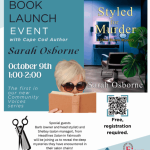 Fall 2025 Sarah Osborne Flier for West Falmouth Library