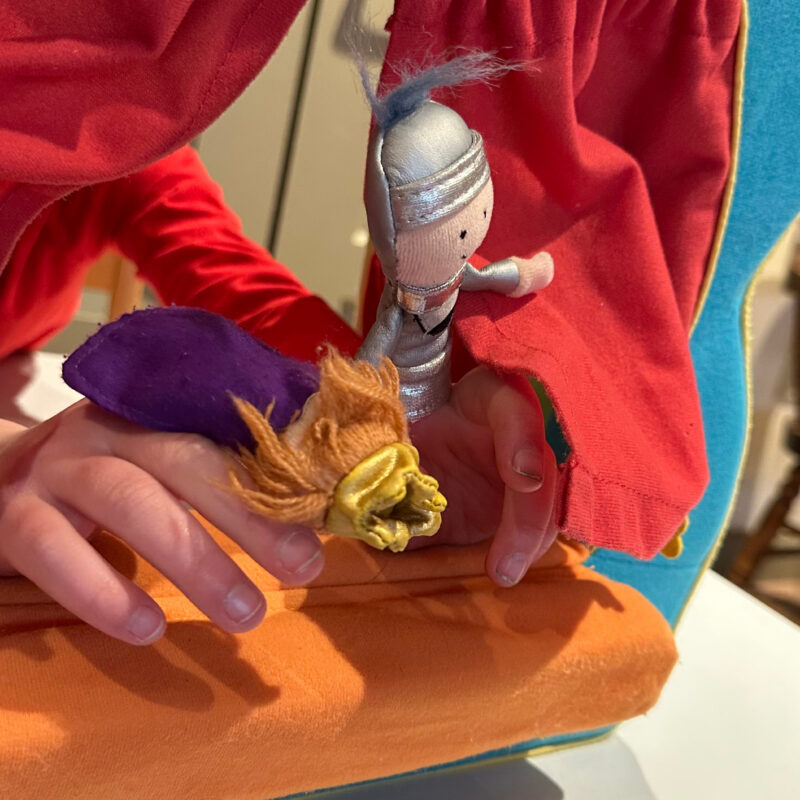 photo of Finger puppet theatre