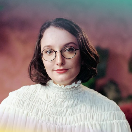 color photo fo poet Jane Huffman