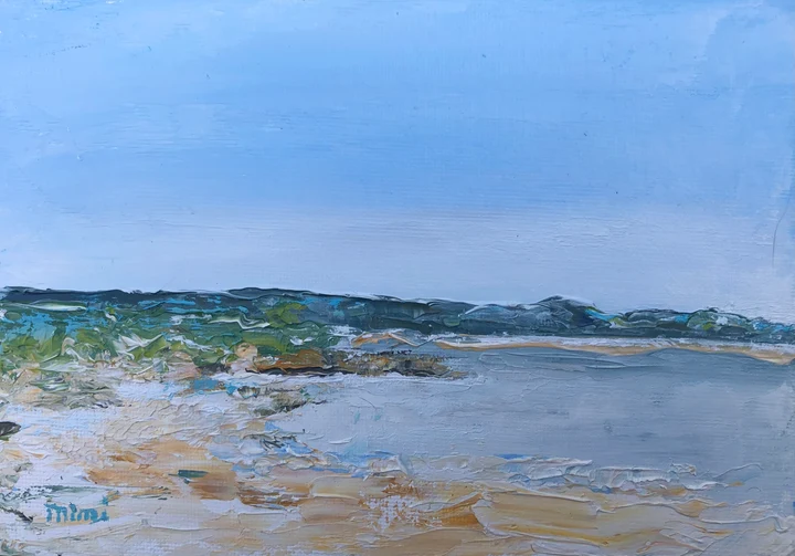 seascape painting by Mimi Schlichter