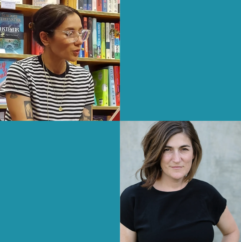 Author Melissa Febos and Miciah Bay Gault