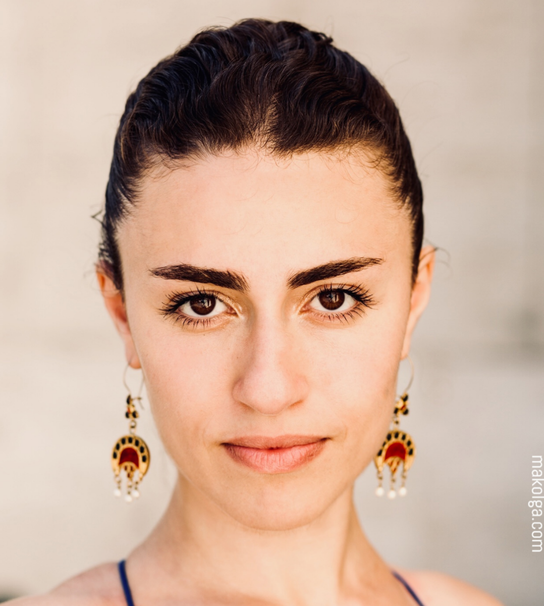 color photo of vocalist Lucy Yeghiazaryan